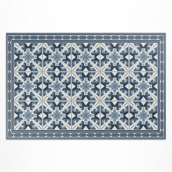 Buiten tapijt Geometrische ruitvormige decoratieve tegels