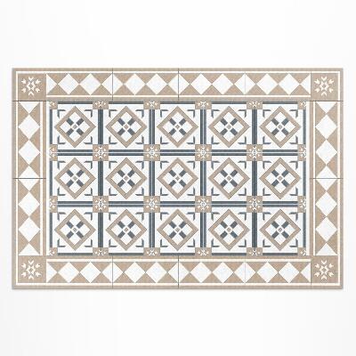 Tuinkleed Ruitvormige kubussen, elegante tegels