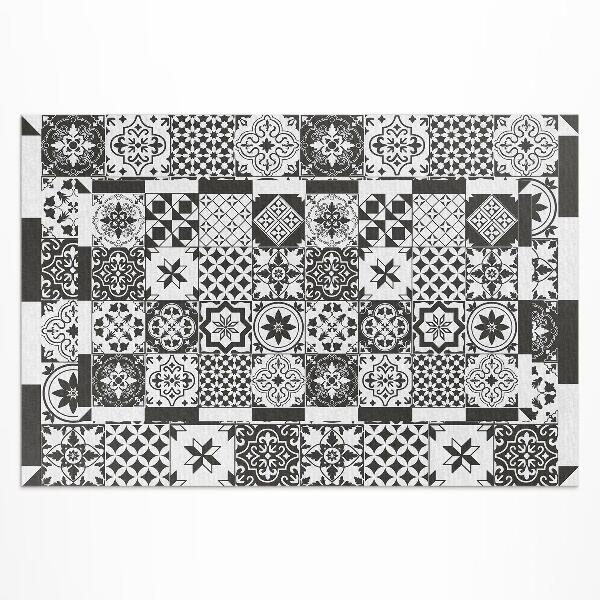 Buitenkleed Spaanse mozaïektegels met patroon