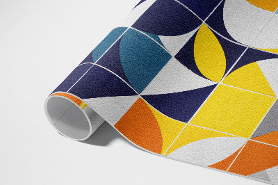 Tuinkleed Geometrische vormen moderne mozaïek