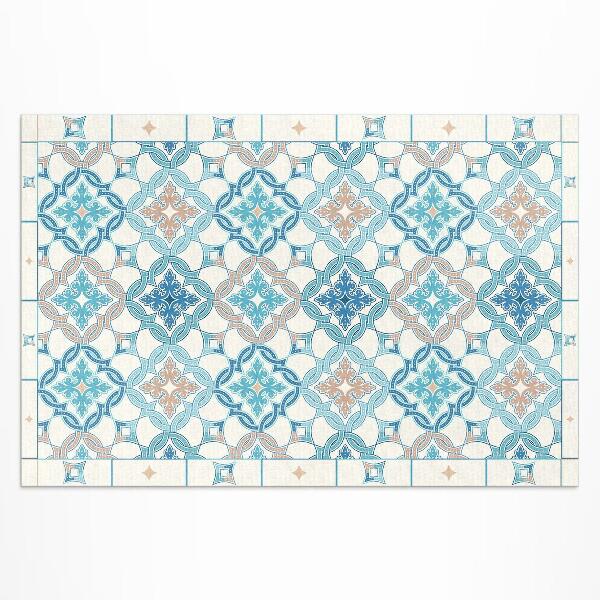 Buiten tapijt Geometrische geweven decoratieve tegels