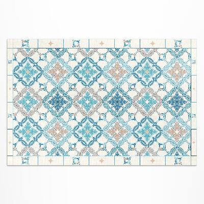 Buiten tapijt Geometrische geweven decoratieve tegels