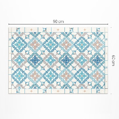 Buiten tapijt Geometrische geweven decoratieve tegels