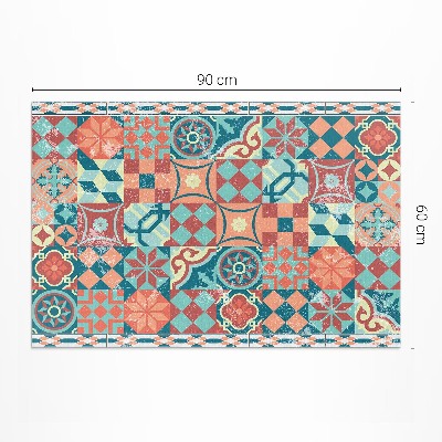 Tuinkleed Portugese retro verweerde tegels