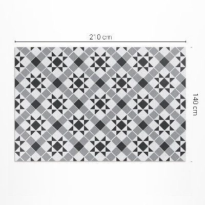 Buitenkleed Gotische sterren stijlvolle tegels