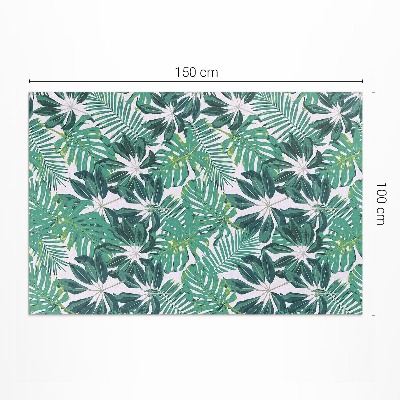 Buitenkleed Palmbladeren tropische vegetatie