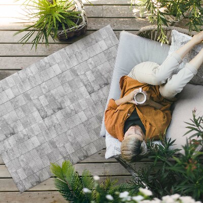 Tuinkleed Lichte stenen tegels, industriële tegels