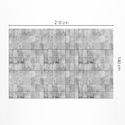 Tuinkleed Lichte stenen tegels, industriële tegels