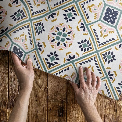 Buiten tapijt Geometrisch gepatroneerde tegels