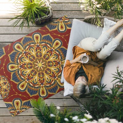 Buitenkleed Rijkelijk versierd mandala oosters patroon