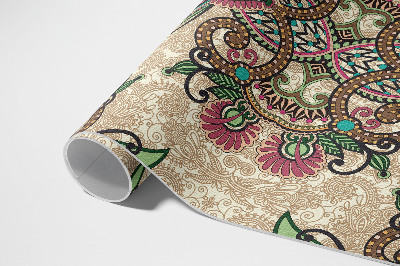 Buiten tapijt Klassiek oosters bloemenpatroon