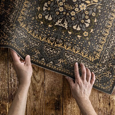 Buiten tapijt Plantendecoraties sierpatroon