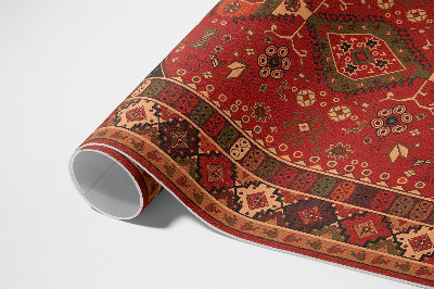 Buiten tapijt Vintage plantmotieven in antieke stijl