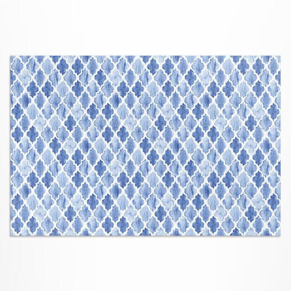 Tuinkleed Mediterrane mozaïek aquareltegels