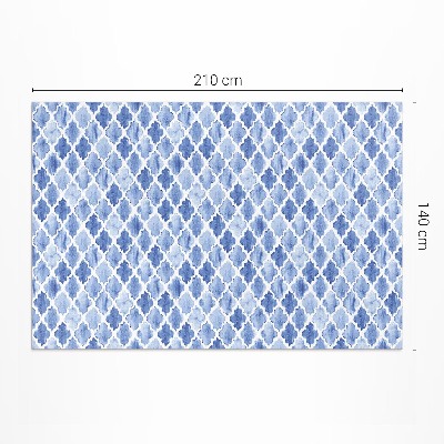 Tuinkleed Mediterrane mozaïek aquareltegels