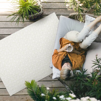 Buitenkleed Kleine, delicate boho-wilde bloemen