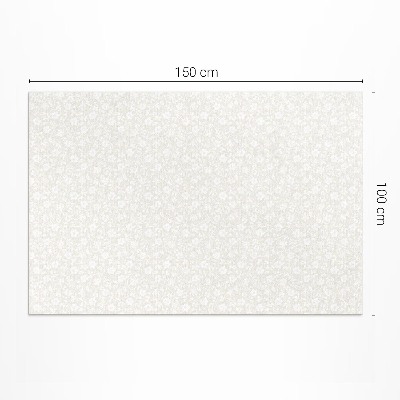 Buitenkleed Kleine, delicate boho-wilde bloemen