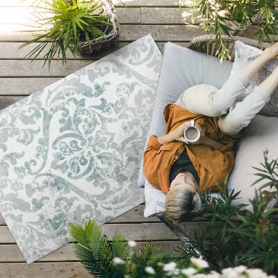 Tuinkleed Vlekken en ornamenten in vintage stijl