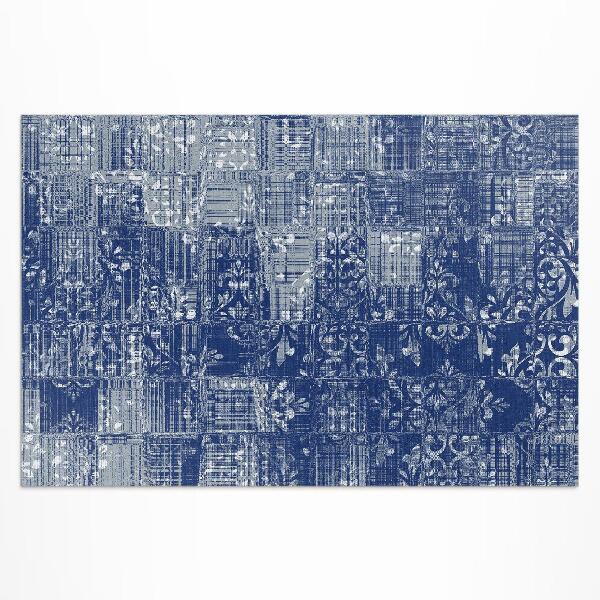 Buiten tapijt Chaotische stoffen imitatietegels