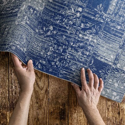 Buiten tapijt Chaotische stoffen imitatietegels