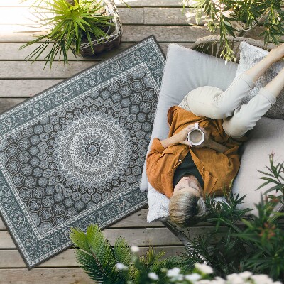 Buitenkleed Betoverend mandala decoratief patroon