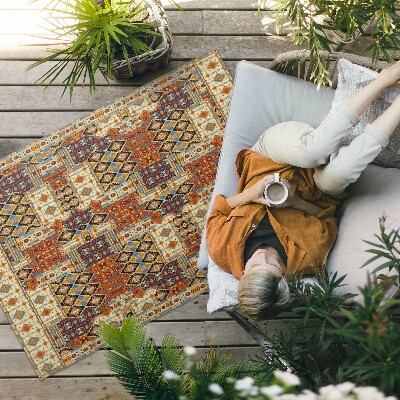 Tuinkleed Geometrisch boho vintage patchwork