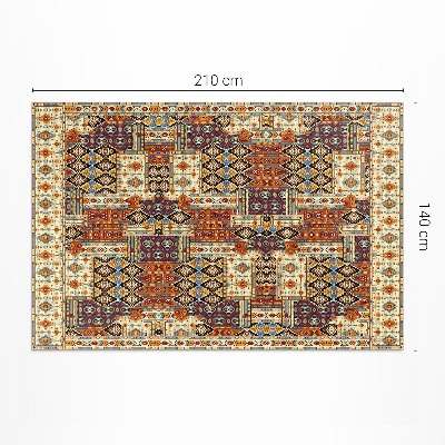 Tuinkleed Geometrisch boho vintage patchwork