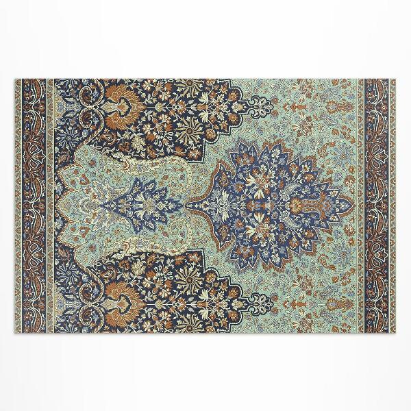 Buiten tapijt Prachtige Turkse bloemenornamentdetails