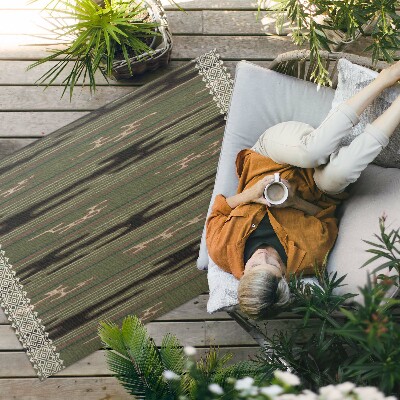 Tuinkleed Furuyi Korin abstract patroon