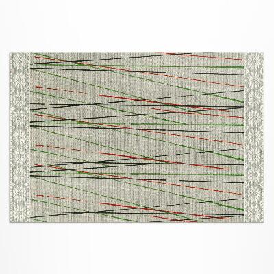 Buiten tapijt Japanse houtsnede imitatiestof