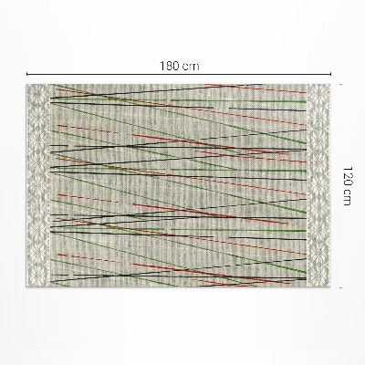 Buiten tapijt Japanse houtsnede imitatiestof