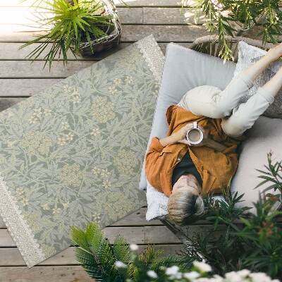 Tuinkleed William Morris Jasmine Illustratie