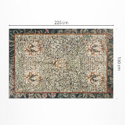 Tuinkleed Kamperfoelie William Morris