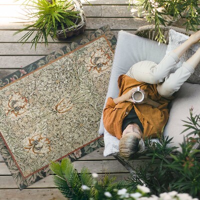 Tuinkleed Kamperfoelie William Morris