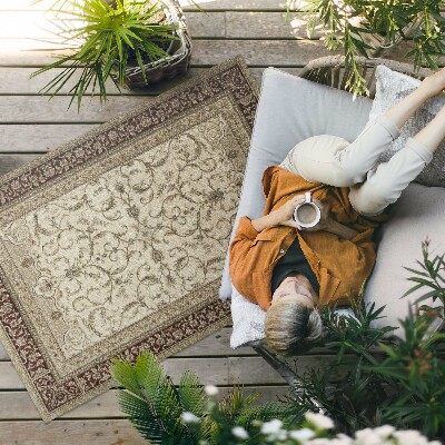 Tuinkleed Klassieke beige decoratieve klimop