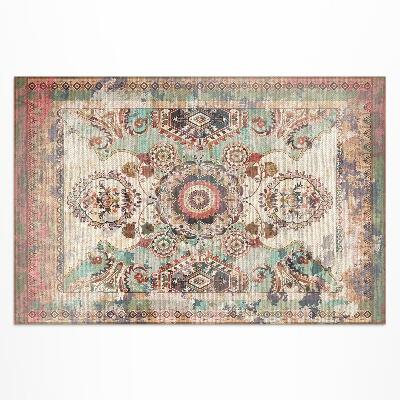 Buiten tapijt Kleurrijk decoratief ornament