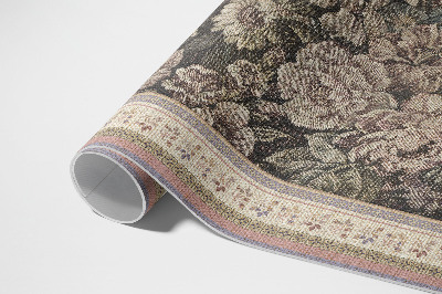 Buiten tapijt Oudbloemige imitatiestof