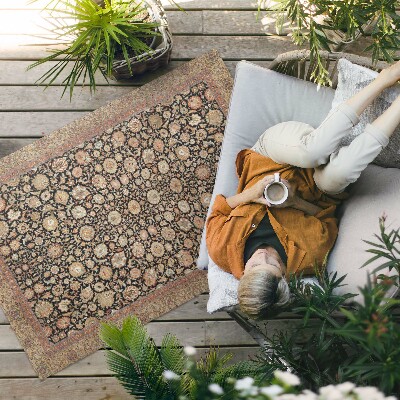 Tuinkleed Pioenrozen in een oude vintage stijl