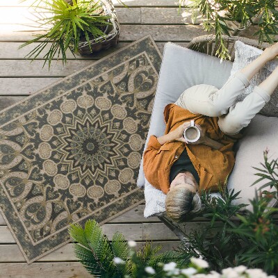 Buiten tapijt Decoratieve Ornamentale Mandala