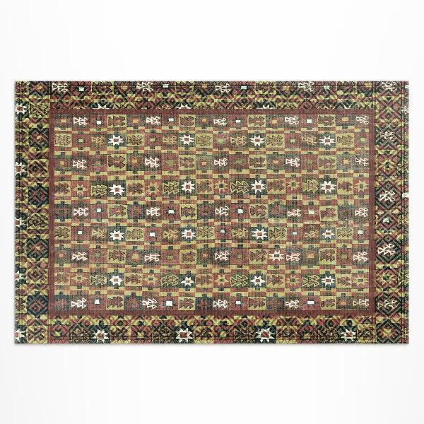 Tuinkleed Vintage Ethno kleurrijke vintage mozaïek