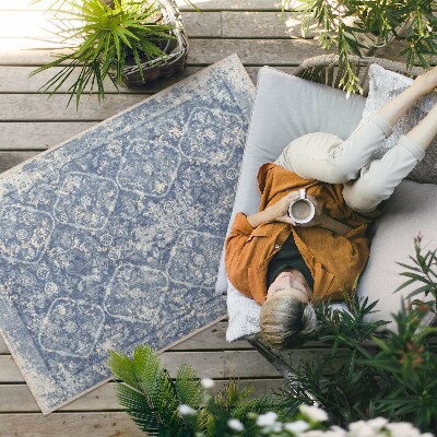 Buiten tapijt Stijlvol ornament gedragen vintage patroon