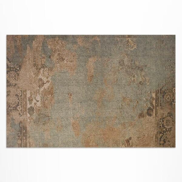 Buiten tapijt Shabby vintage patchworkpatroon