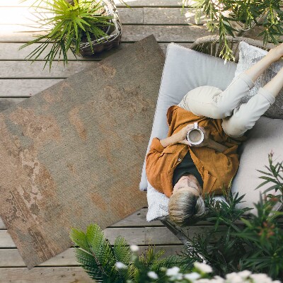 Buiten tapijt Shabby vintage patchworkpatroon