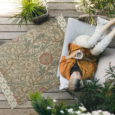 Buitenkleed Wilde Roos William Morris