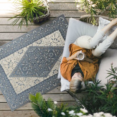 Buiten tapijt Arabisch ombre vintage sierpatroon