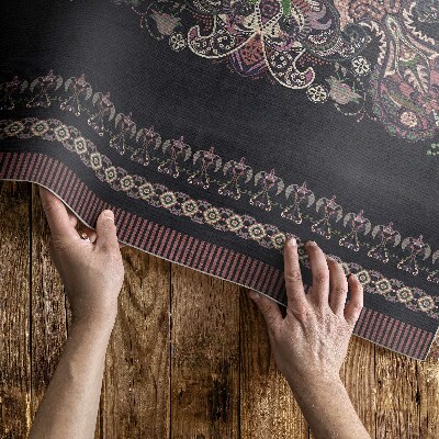 Buiten tapijt Stijlvol decoratief plantenpatroon