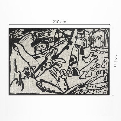 Buitenkleed Compositie van Wassily Kandinsky