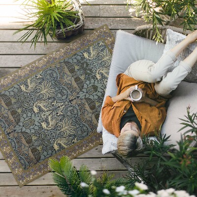 Tuinkleed De pauw en de draak van William Morris