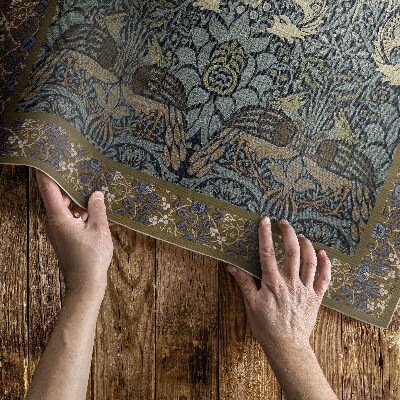 Tuinkleed De pauw en de draak van William Morris