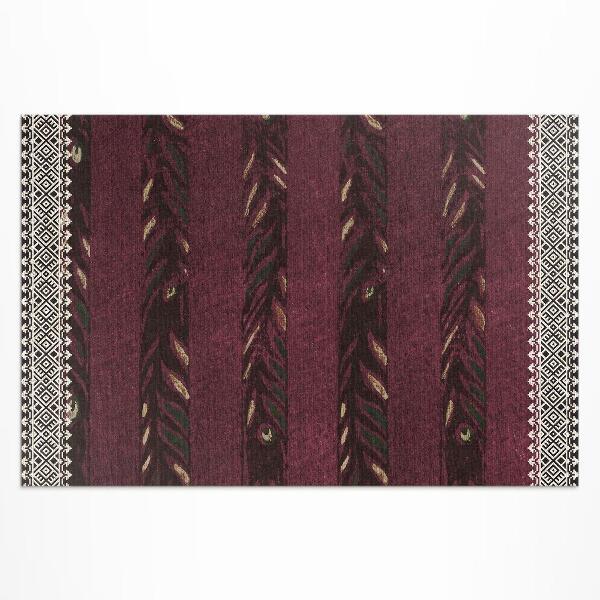 Buiten tapijt Furuya Korin-bladstrepen